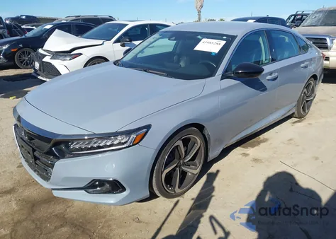 2022 Honda Accord Sport Special Edition из США, поврежденный, VIN 1HGCV1F43NA090567